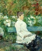 Henri de toulouse-lautrec Garden of Malrome oil painting artist